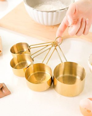 Gold Measuring Cup