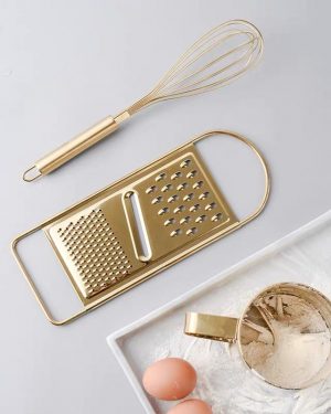 Gold Stainless Kitchen Utensils
