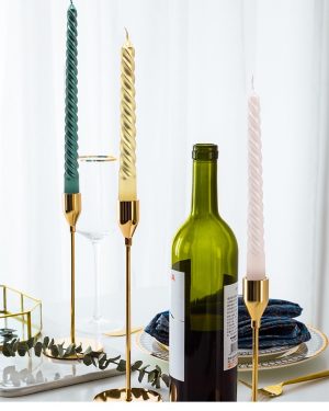 Espiral Taper Candle Set of 4
