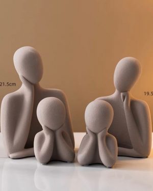 Familia De Cuatro set of 4