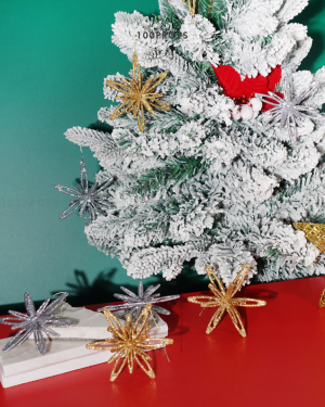 Crystal Snow Christmas Ornament Decoration